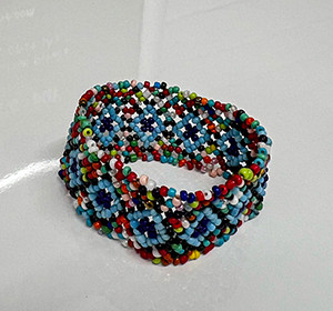 Handwoven Beaded Bracelet